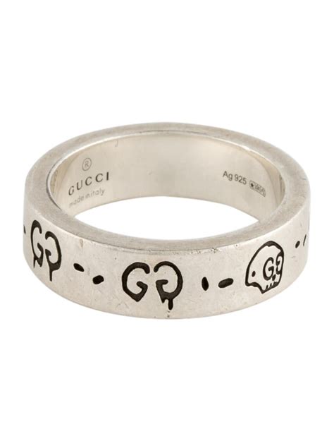 gucci vintage rings|Gucci ghost ring used.